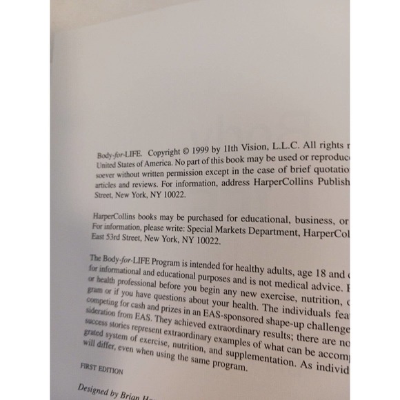 Body for Life: 12 Weeks to Mental and Physical Strength by Michael D'Orso,Bill P - Picture 16 of 16